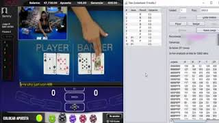 Baccarat best System Strategy //Sistema baccarat GABA software titan como medio didáctico 20