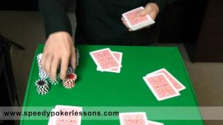 Example of Small Blinds and Big Blinds in Texas Holdem Poker