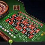 Small target,Small bet & win in casino roulette.