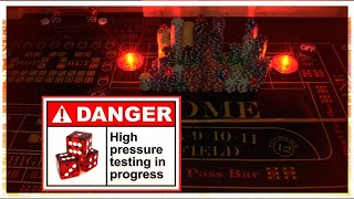 HM’s POWER PRESS | Go Big OR Go Home Strategy | Casino Craps Strategy