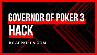 Hack Governor of Poker 3 Easily With Our New Cheats (2020)