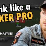 How To THINK Like A Poker Pro [River Strategy Analysis]