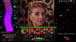 Live Roulette Strategy – Triple Bet System 10,000$ win