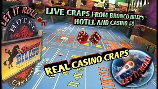 Live Craps Real Casino #8 – A rough day! Live Craps from Bronco Billy’s Hotel and Casino