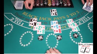 HIGH ROLLER $10,000 Blackjack Score! | Blackjack Tips & Tricks