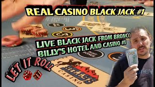 Black Jack Real Live Casino – Not a bad win for a rookie!