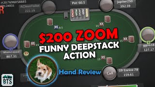 MMAsherdog reviews some HILARIOUS NL200 zoom Poker hands on Pokerstars