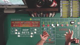 “$5 Table Friendly “Inside Hop” Craps Strategies & Tutorials 2020