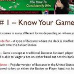 Free Baccarat Tips