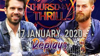Thursday THRILL SvZff | roo_400 | RamonColillas | BillLewinsky Poker Replays 2020