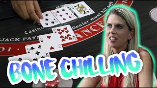 🔥 BONE CHILLING 🔥 10 Minute Blackjack Challenge – WIN BIG or BUST #11