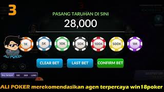 Cara main ceme menang 6 kali lipat di win18poker