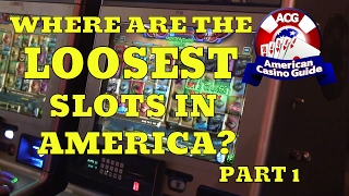 Where are the “loosest” slot machines in America? – Part 1
