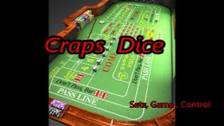 Craps Dice       Sets, Game, Control