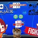 🔷 $50 Hands! Let‘s see how it goes!! 🐯Poker Blackjack 21 @ Resorts World Casino NYC