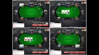 6 Max Online Cash Game Mutli-Table Session: Tight Big-Stack Holdem Strategy, Speed Poker: 6MAX 23