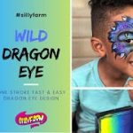 EZ Dragon Eye Face Painting Tutorial