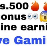 RS 500 WELCOME BONUS🔥🔥 |online earning| live casino😱😱😱