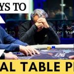 Pro Tips for Preparing for a Poker Final Table