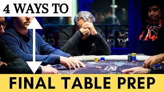 Pro Tips for Preparing for a Poker Final Table