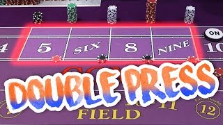 DOUBLE PRESSING Craps Strategy | Craps Basics