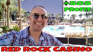 Red Rock Casino: Blackjack Winning Strategy Makes $585 For Professional Gambler In 20 Minutes.