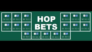 “Inside Hop Betting” Craps Strategies & Tutorials 2020