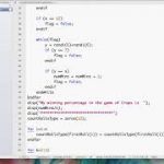 Monte Carlo Simulation of the Game of Craps