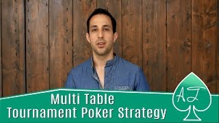 Multi Table Tournament Poker Strategy: How to Play Big Pairs in MTTs