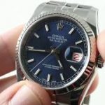 Rolex Datejust 116234 (BLUE/ROULETTE DATE) Luxury Watch Review