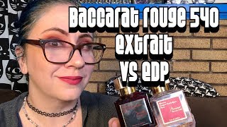 Comparing Maison Francis Kurkdjian Baccarat Rouge 540 Edp VS Extrait  + GIVEAWAY | Niche, Luxury