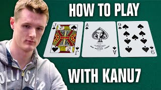 Poker Millionaire Reveals His Strategy on Monotone Flops (ft. Kanu7)