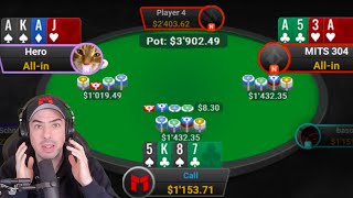 Can we CRACK Aces TWICE to win $3,900? $1000 DEEP Pot Limit Omaha Cash Game