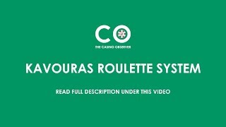 Kavouras Roulette System