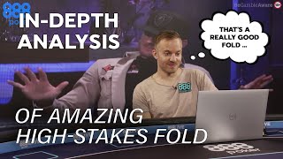 Koon Makes UNBELIEVABLE High-Stakes Fold – Pro Poker Strategy