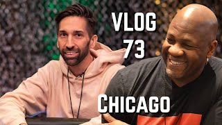 QUADS Again?! The VLOG stops in Chicago | Poker VLOG 73