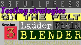 Winning CRAPS Strategies (BLENDER LADDER AND THE FIELD)Testing Series 3 Session 3