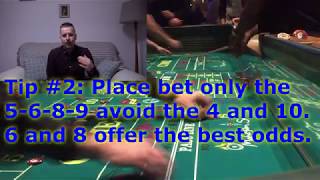🎲10 tips to help you win at craps (casino dice).💰
