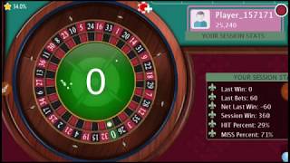 Best roulette strategy win 1000$ in 30 mint