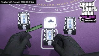 Winning $425,000 in 3 Minutes (High Limit Blackjack) | Diamond Casino & Resort | GTA Online