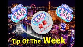 CRAPS: Bubble Craps Live: Tip of the Week 12/26/19