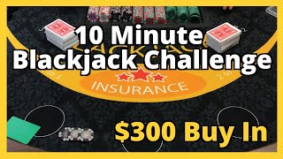 10 Minute Blackjack Challenge Part 2