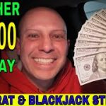 Professional Gambler Uses Baccarat & Blackjack Winning Strategies To Make $1,000 In One Hour!