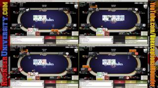 Cash Texas Holdem 50NL – Live Stream – 6 Max Online Cash Game Poker Strategy – pt 4