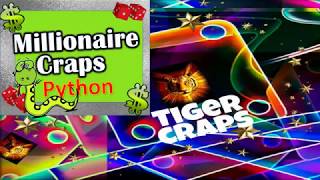 💲 Millionaire Craps Snake Pit – 🐍Python $7500 Profit Betting Strategy