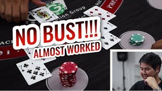 How GOOD is NO BUST Blackjack Strategy Actually?!? Testing No Bust Blackjack #2