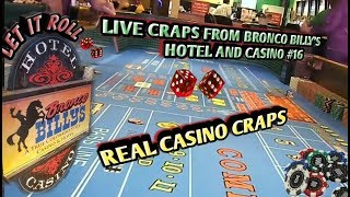 Real Live Casino Craps #16 – Bronco Billy’s