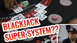 SUPER SYSTEM for BLACKJACK?? Testing 1324 Blackjack Betting System