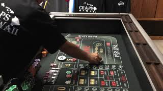 Craps Hawaii — Small Bankroll No Problem Play This $44 Inside Strategy