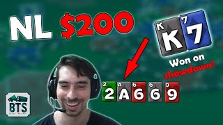 We did it! NL200 FastForward Live Play & Explain (online poker)